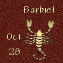 Barbiel  is a Scorpio