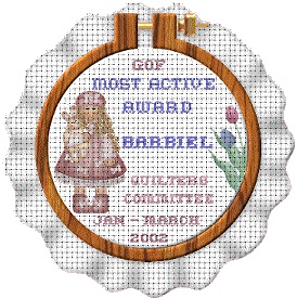 GOF Most Active Member Award